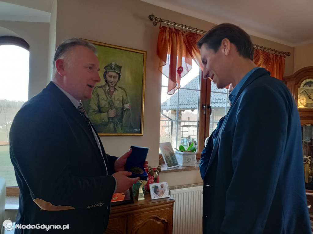 Poseł Kacper Płażyński w Czarnem