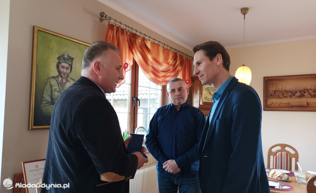 Poseł Kacper Płażyński w Czarnem
