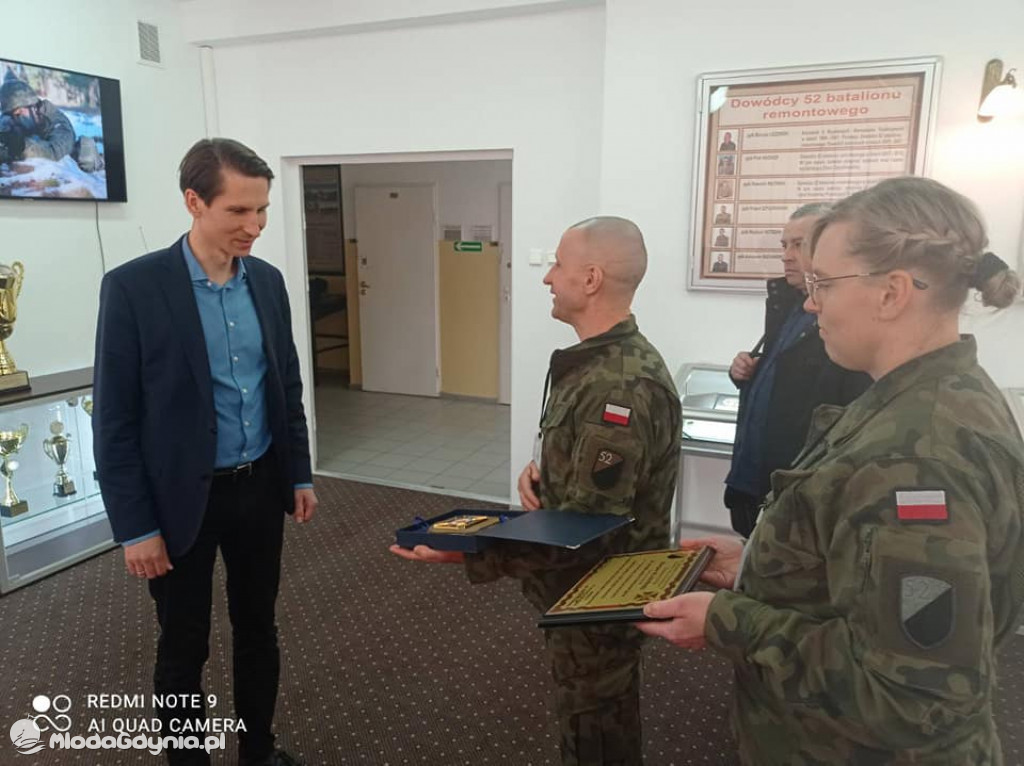 Poseł Kacper Płażyński w Czarnem