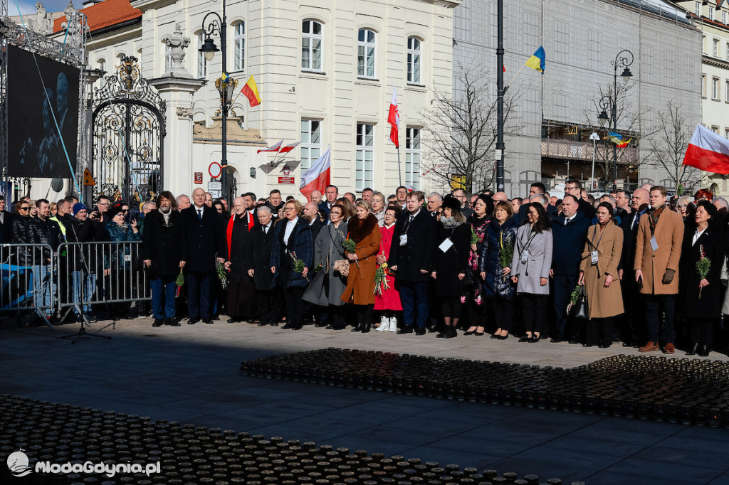 Uroczystości smoleńskie w Warszawie z udziałem Małgorzaty Zwiercan - Koemdanta Głównego OHP10.04.2022