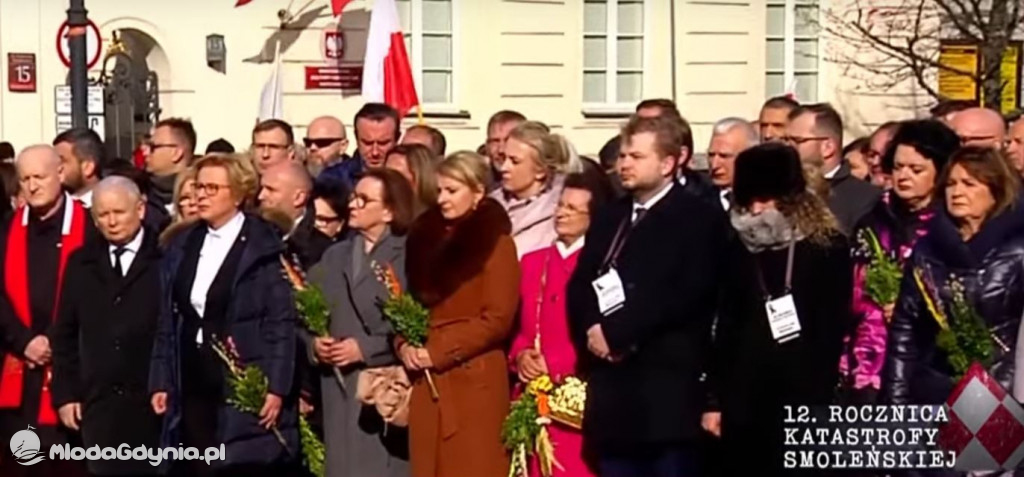 Uroczystości smoleńskie w Warszawie z udziałem Małgorzaty Zwiercan - Koemdanta Głównego OHP10.04.2022