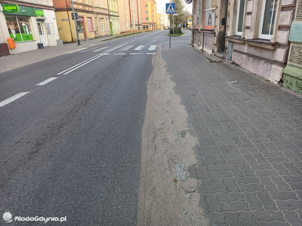 Bałagan po zimie w Czarnem