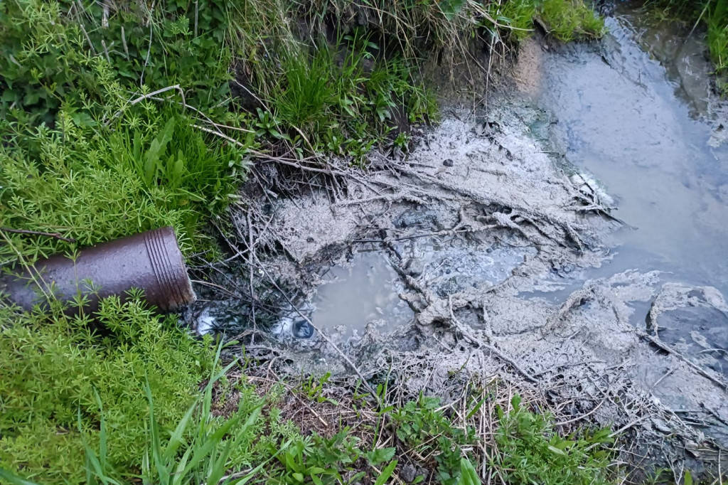 Ścieki z oczyszczalni w Wyczechach dalej płyną na pole