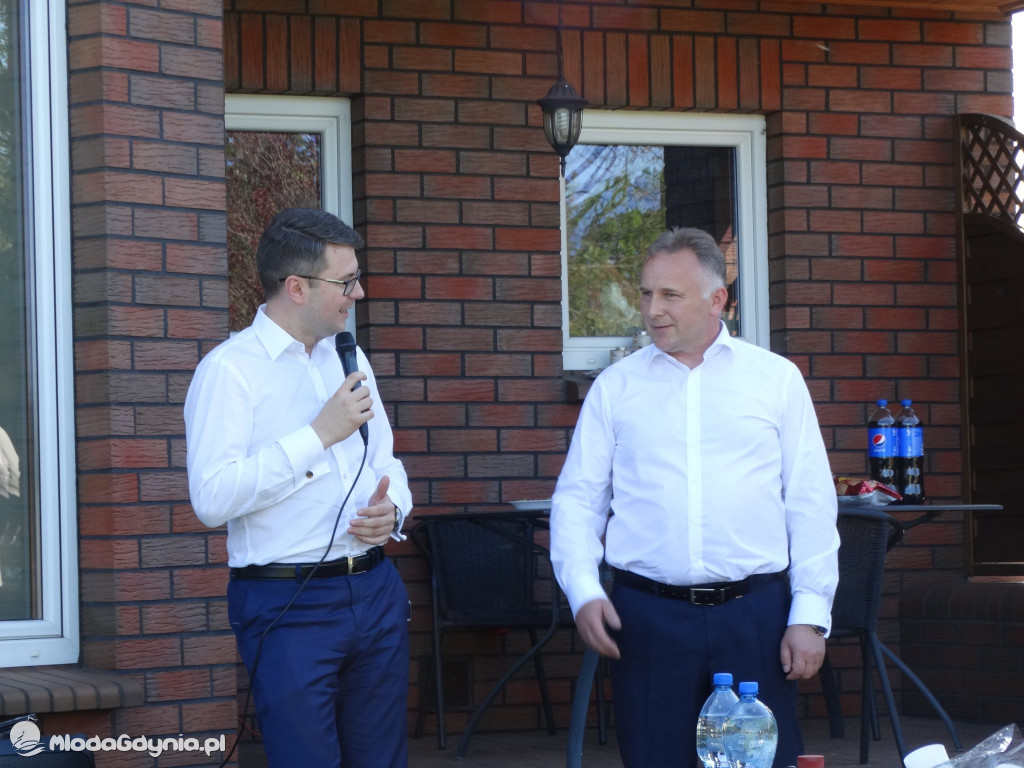 Rzecznik rządu - Piotr Müller w Czarnem