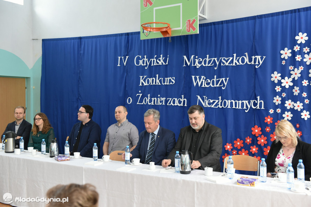 IV Gdyński Międzyszkolny Konkurs o Żołnierzach Niezłomnych