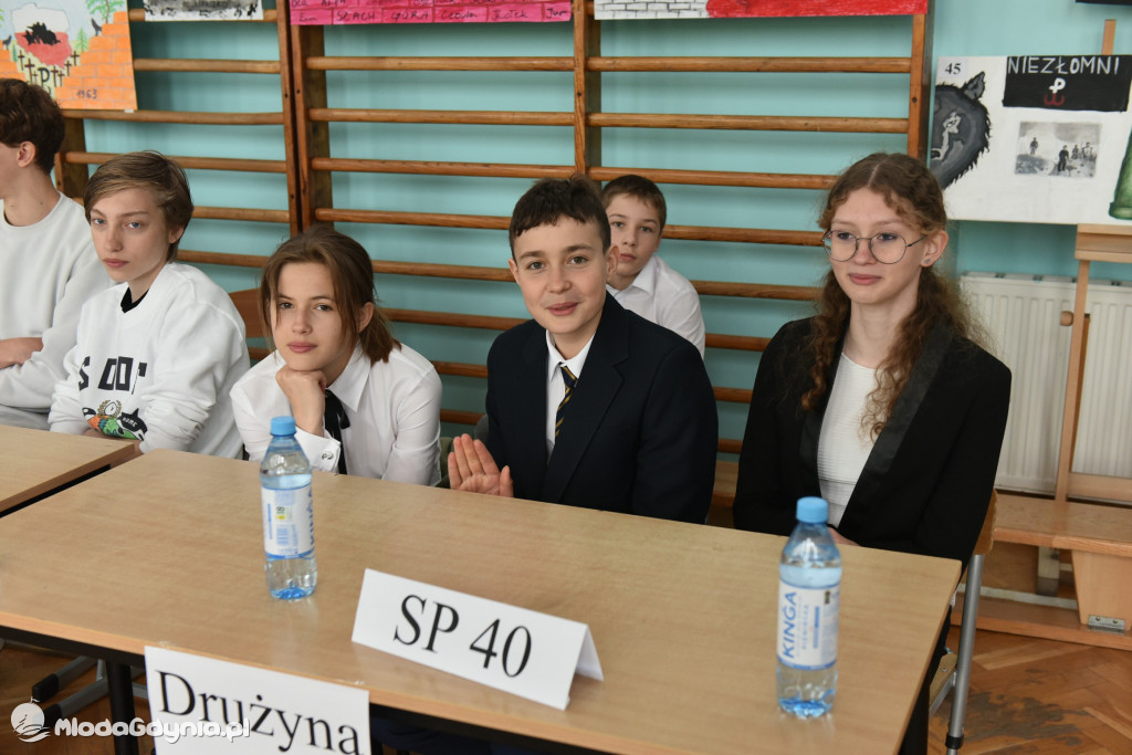 IV Gdyński Międzyszkolny Konkurs o Żołnierzach Niezłomnych