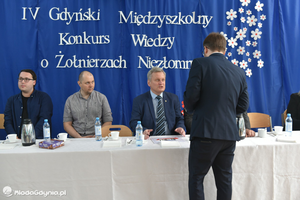 IV Gdyński Międzyszkolny Konkurs o Żołnierzach Niezłomnych