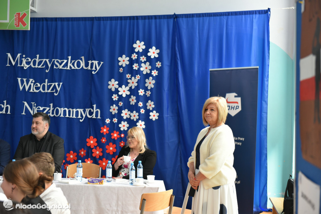 IV Gdyński Międzyszkolny Konkurs o Żołnierzach Niezłomnych