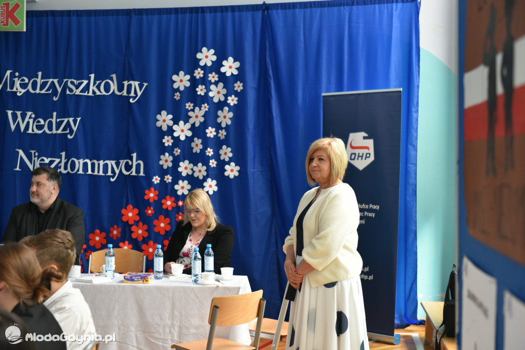 IV Gdyński Międzyszkolny Konkurs o Żołnierzach Niezłomnych