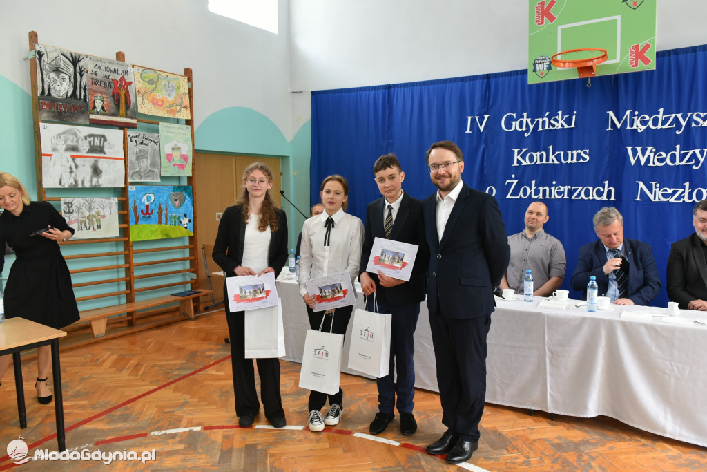 IV Gdyński Międzyszkolny Konkurs o Żołnierzach Niezłomnych