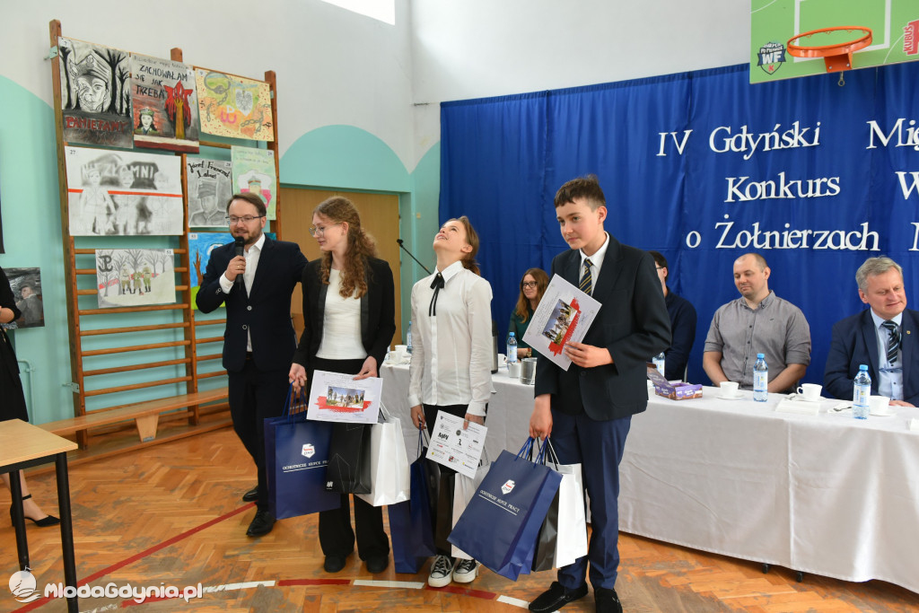 IV Gdyński Międzyszkolny Konkurs o Żołnierzach Niezłomnych