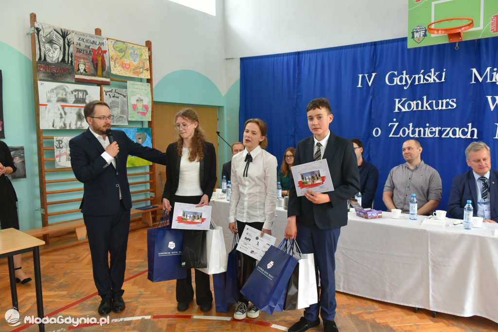 IV Gdyński Międzyszkolny Konkurs o Żołnierzach Niezłomnych