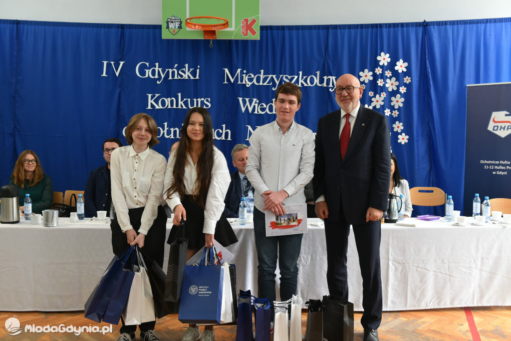 IV Gdyński Międzyszkolny Konkurs o Żołnierzach Niezłomnych
