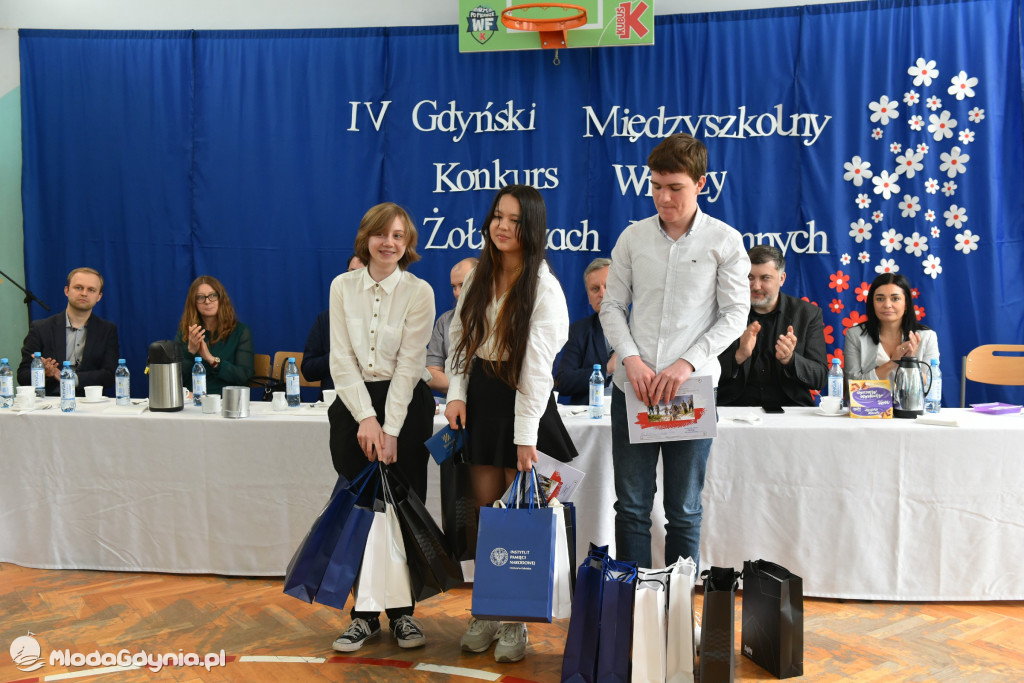 IV Gdyński Międzyszkolny Konkurs o Żołnierzach Niezłomnych