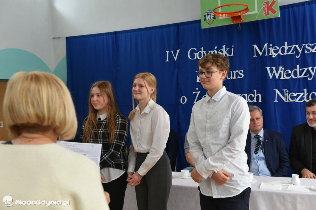 IV Gdyński Międzyszkolny Konkurs o Żołnierzach Niezłomnych