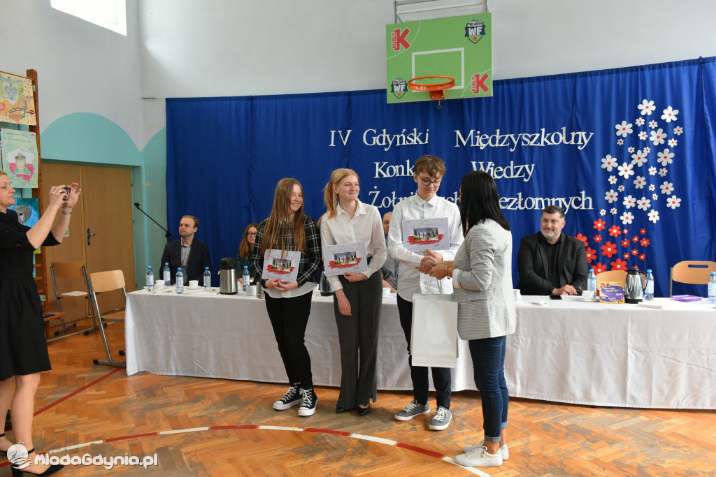 IV Gdyński Międzyszkolny Konkurs o Żołnierzach Niezłomnych