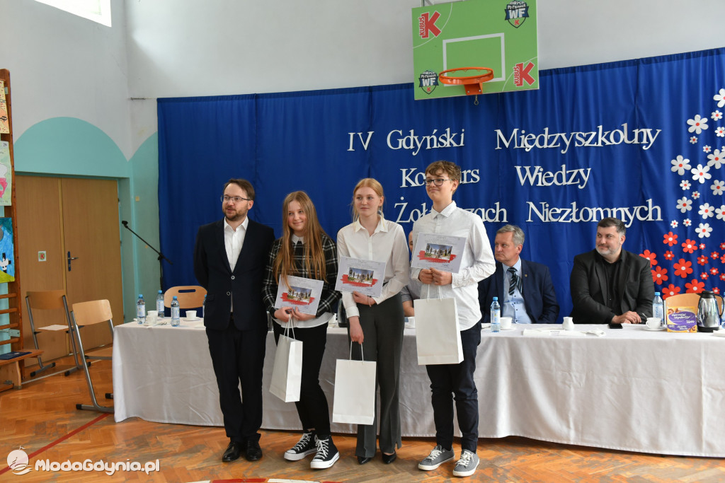 IV Gdyński Międzyszkolny Konkurs o Żołnierzach Niezłomnych