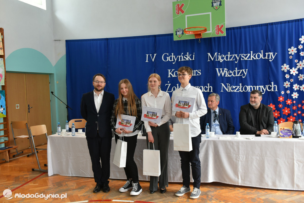 IV Gdyński Międzyszkolny Konkurs o Żołnierzach Niezłomnych