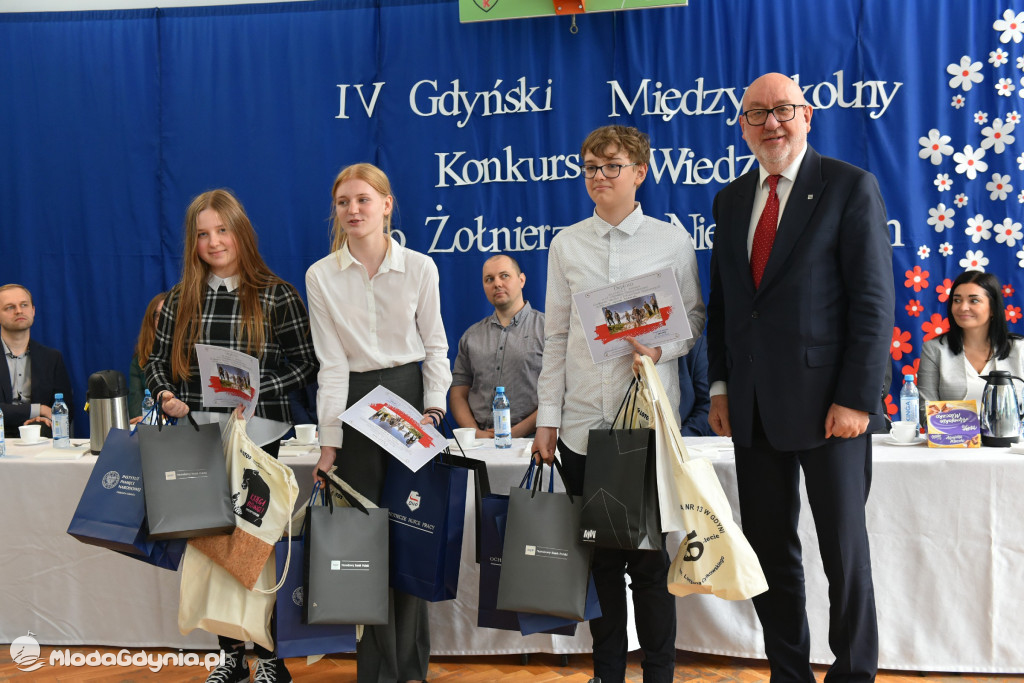 IV Gdyński Międzyszkolny Konkurs o Żołnierzach Niezłomnych