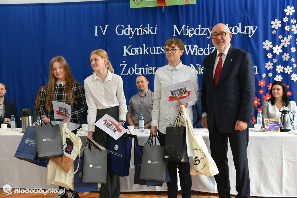 IV Gdyński Międzyszkolny Konkurs o Żołnierzach Niezłomnych