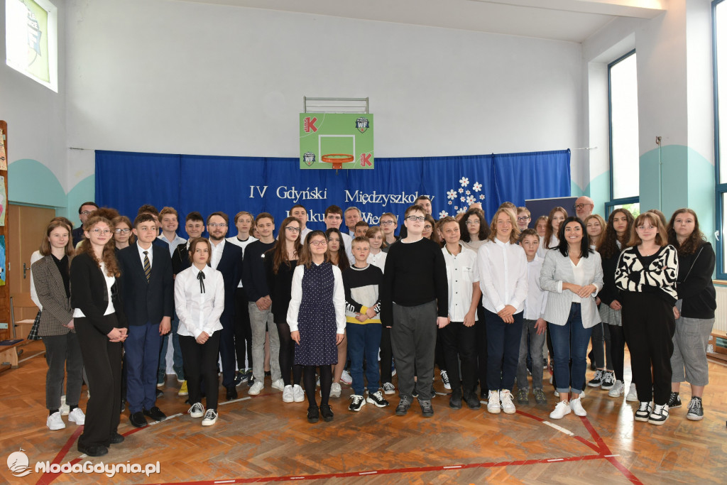 IV Gdyński Międzyszkolny Konkurs o Żołnierzach Niezłomnych