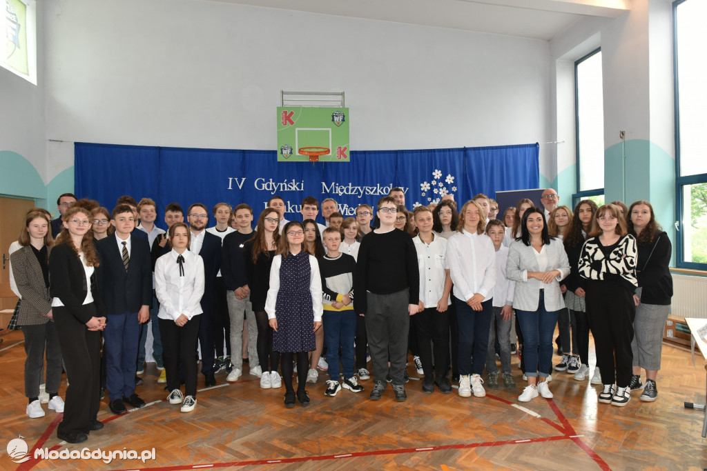 IV Gdyński Międzyszkolny Konkurs o Żołnierzach Niezłomnych