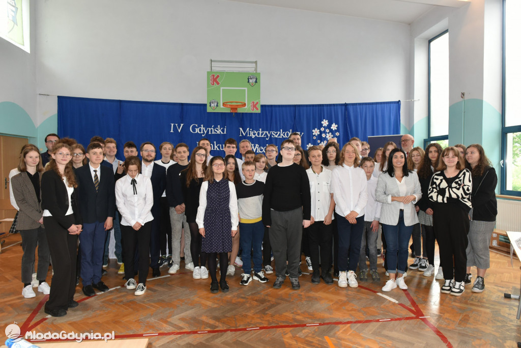 IV Gdyński Międzyszkolny Konkurs o Żołnierzach Niezłomnych