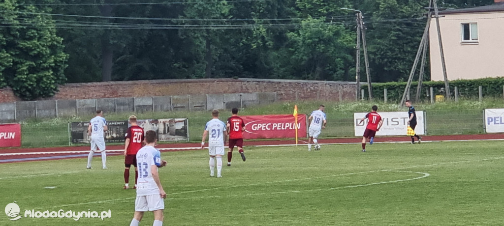 Bałtyk Gdynia - Wierzyca Peplin 1/2 Pucharu Polski 5:0 8.06.2022