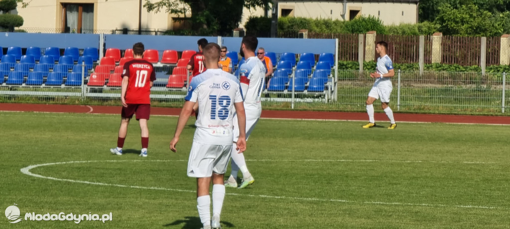 Bałtyk Gdynia - Wierzyca Peplin 1/2 Pucharu Polski 5:0 8.06.2022