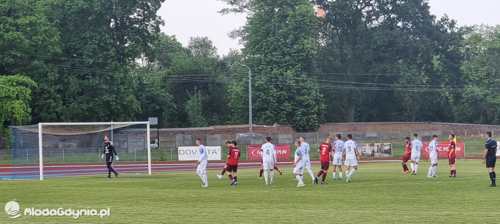 Bałtyk Gdynia - Wierzyca Peplin 1/2 Pucharu Polski 5:0 8.06.2022