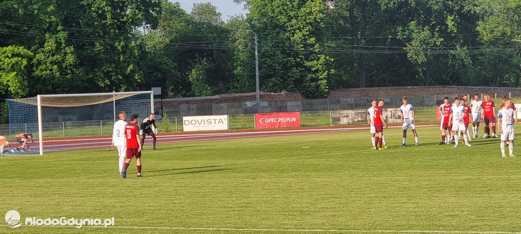 Bałtyk Gdynia - Wierzyca Peplin 1/2 Pucharu Polski 5:0 8.06.2022