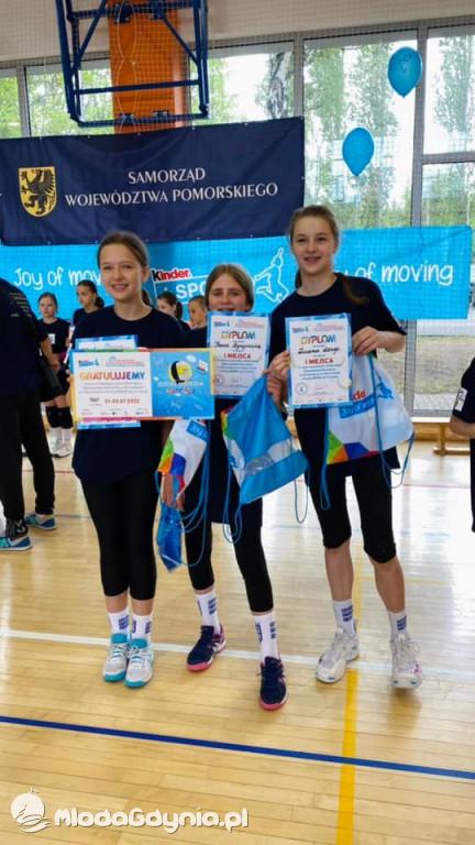 GAS - złoto i brąz w Mistrzostwach Pomorza w Mini Siatkówce 2022