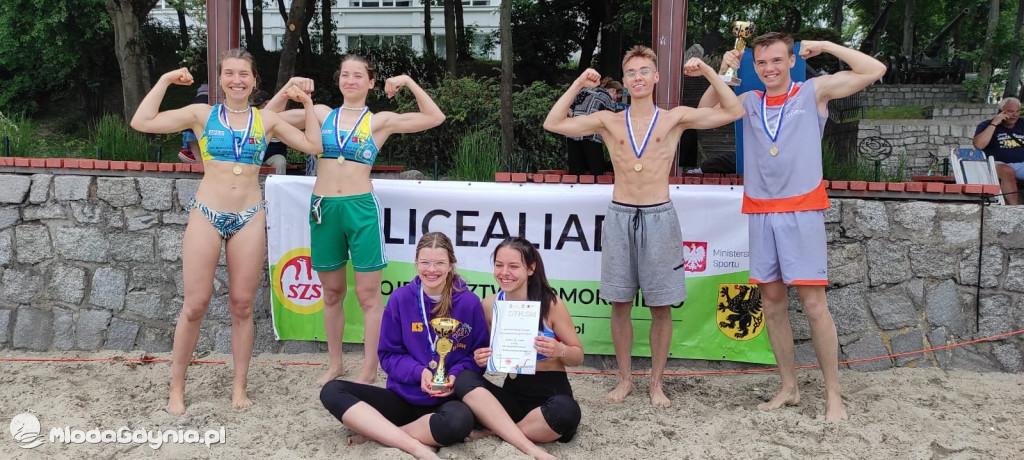 XXII Licealiada w siatkówce plażowej 2022 - Gdynia najlepsza