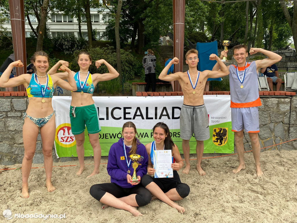 XXII Licealiada w siatkówce plażowej 2022 - Gdynia najlepsza