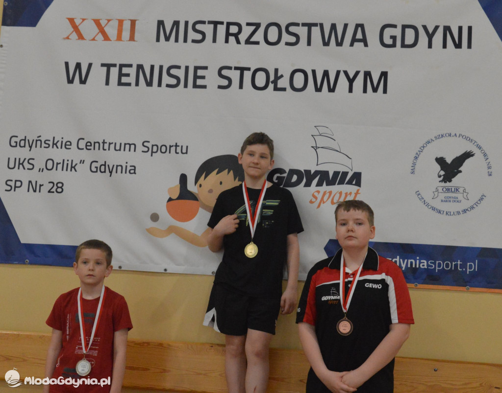 IX Turniej XXII Mistrzostw Gdyni w Tenisie Stołowym