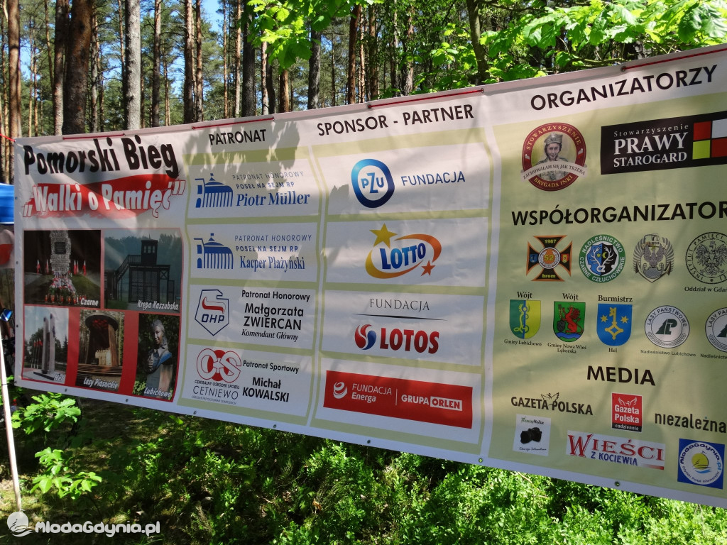 II Pomorski Bieg Walki o Pamięć - Lasy Piaśnickie 11.06.2022