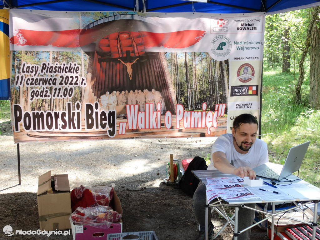 II Pomorski Bieg Walki o Pamięć - Lasy Piaśnickie 11.06.2022