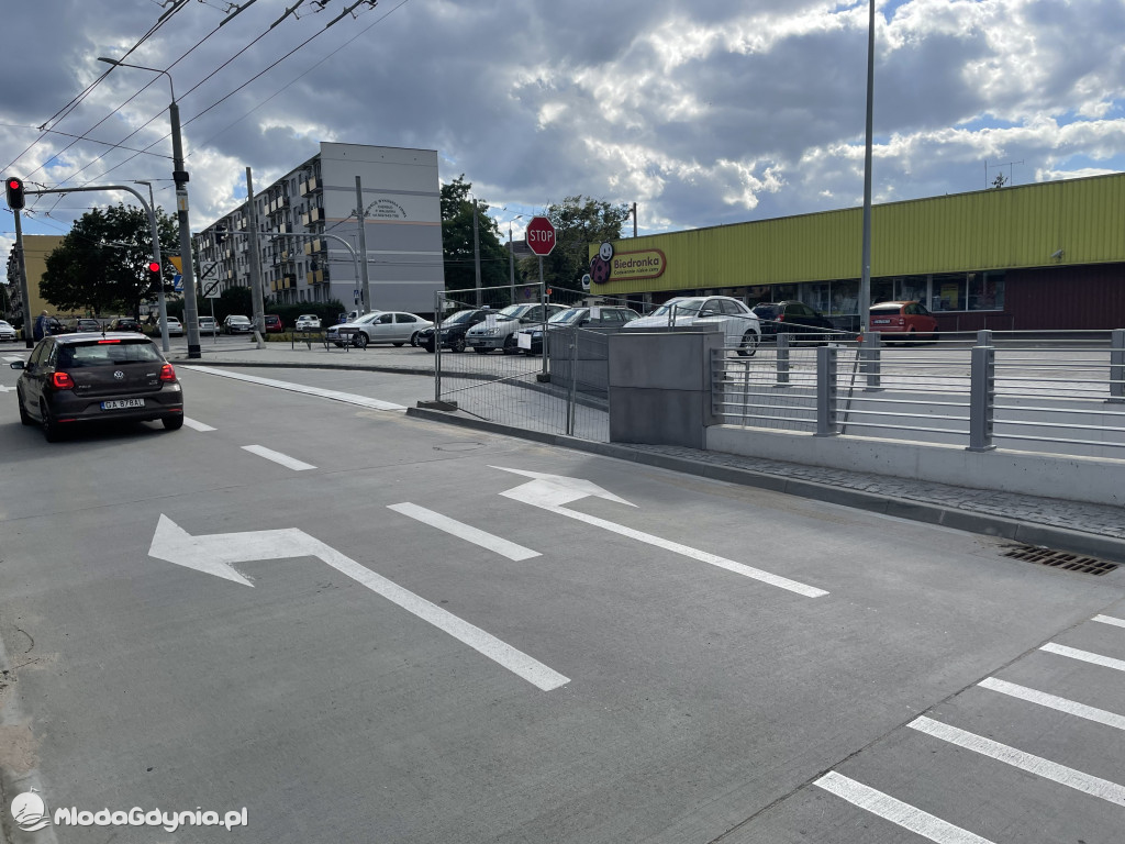 Podziemny parking na węźle Chylonia nadal zamknięty