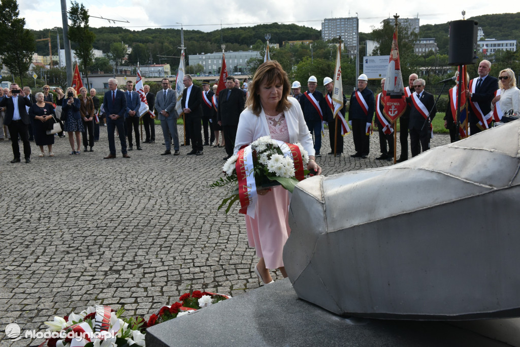 Sierpień '80 - Pomnik Ofiar Grudnia '70 Gdynia 30.08.2022