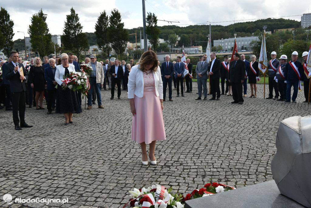 Sierpień '80 - Pomnik Ofiar Grudnia '70 Gdynia 30.08.2022