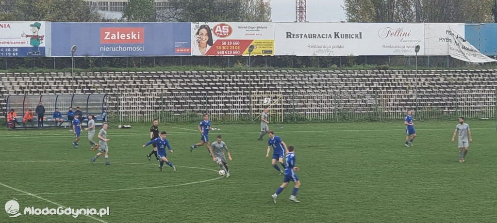 Stoczniowiec Gdańsk - Bałtyk II Gdynia 1:1 05.11.2022