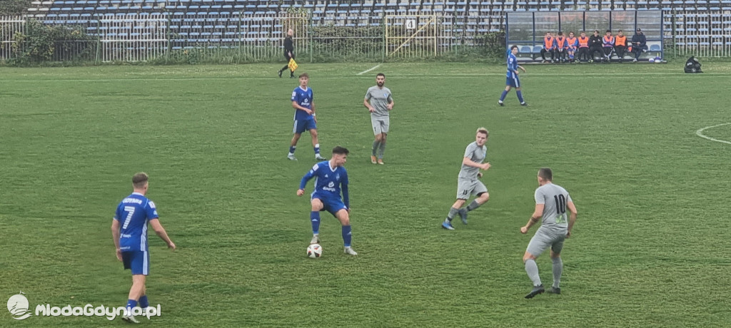 Stoczniowiec Gdańsk - Bałtyk II Gdynia 1:1 05.11.2022