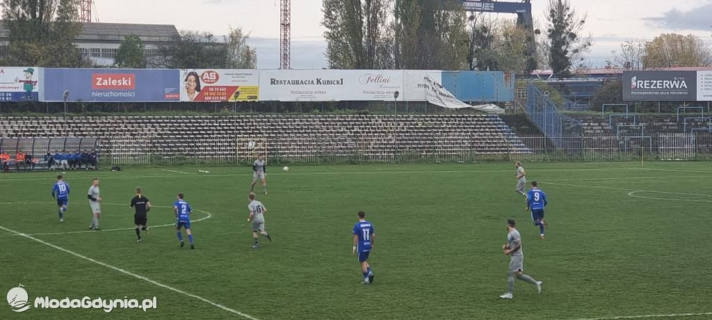 Stoczniowiec Gdańsk - Bałtyk II Gdynia 1:1 05.11.2022