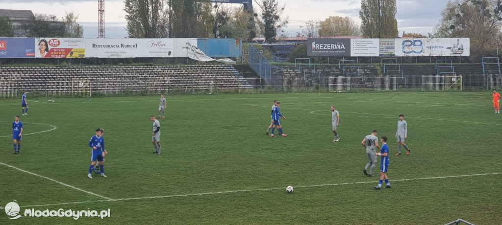 Stoczniowiec Gdańsk - Bałtyk II Gdynia 1:1 05.11.2022