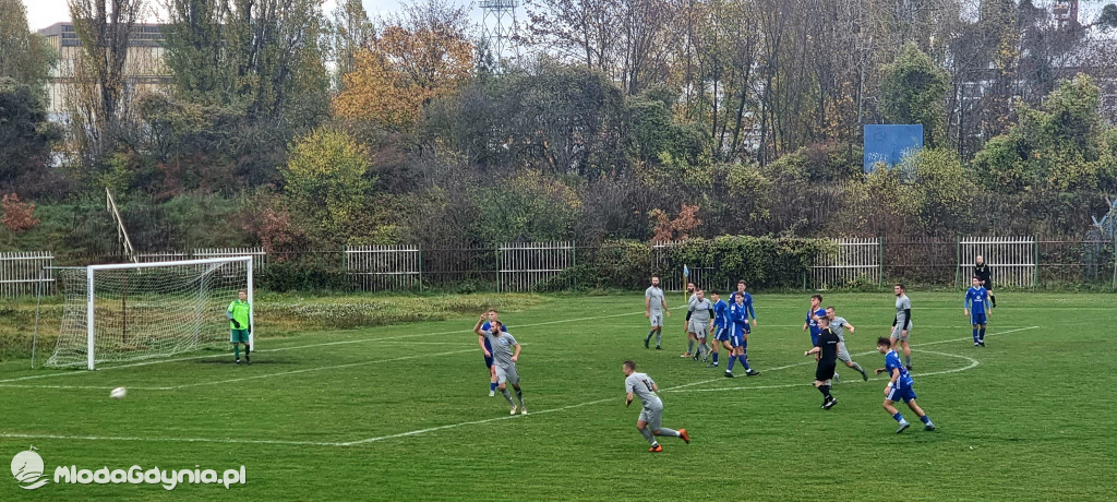 Stoczniowiec Gdańsk - Bałtyk II Gdynia 1:1 05.11.2022