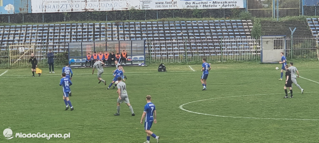 Stoczniowiec Gdańsk - Bałtyk II Gdynia 1:1 05.11.2022