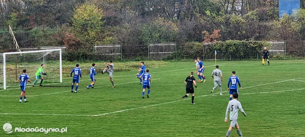 Stoczniowiec Gdańsk - Bałtyk II Gdynia 1:1 05.11.2022