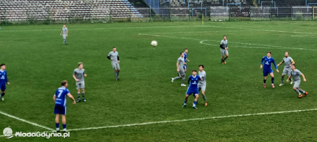 Stoczniowiec Gdańsk - Bałtyk II Gdynia 1:1 05.11.2022