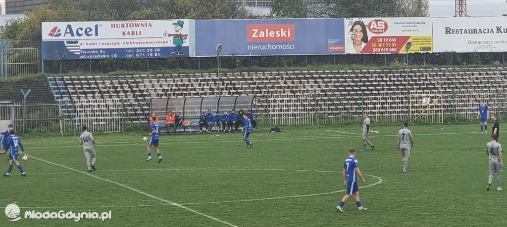 Stoczniowiec Gdańsk - Bałtyk II Gdynia 1:1 05.11.2022