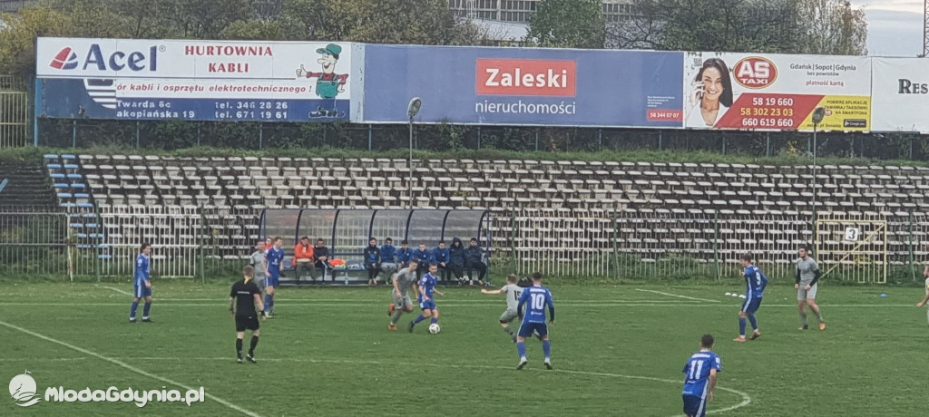 Stoczniowiec Gdańsk - Bałtyk II Gdynia 1:1 05.11.2022